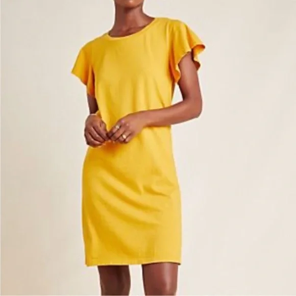 Anthropologie | Dresses | Anthropologie Tla Mustard Yellow Flare Sleeve Sheath T Shirt Dress Medium | Poshmark Anthropologie | Dresses | Anthropologie Tla Mustard Yellow Flare Sleeve Sheath T Shirt Dress Medium | Poshmark